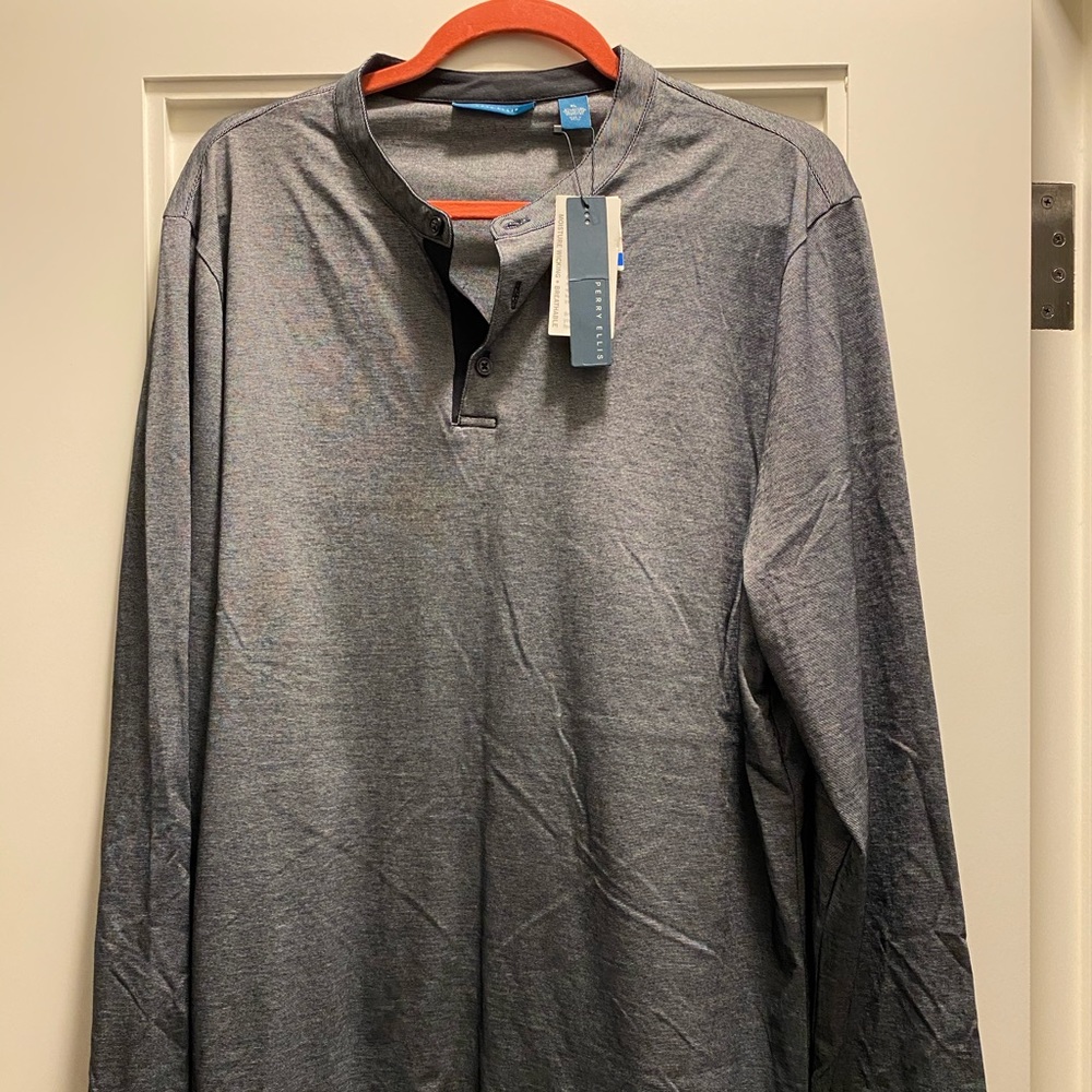 NWT Perry Ellis long sleeve shirt
